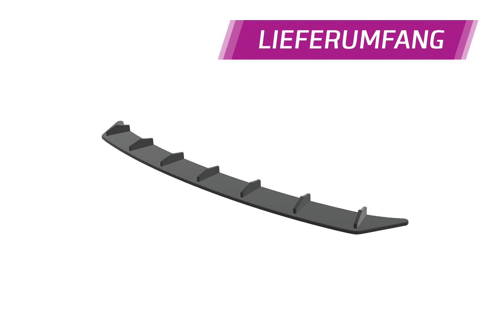 Lame de parechoc avant pour Opel Astra L GS / GSe / Electric et Ultimate Paket (depuis 2022) - Fabriqué en ABS 10mm (à peindre ou polir)