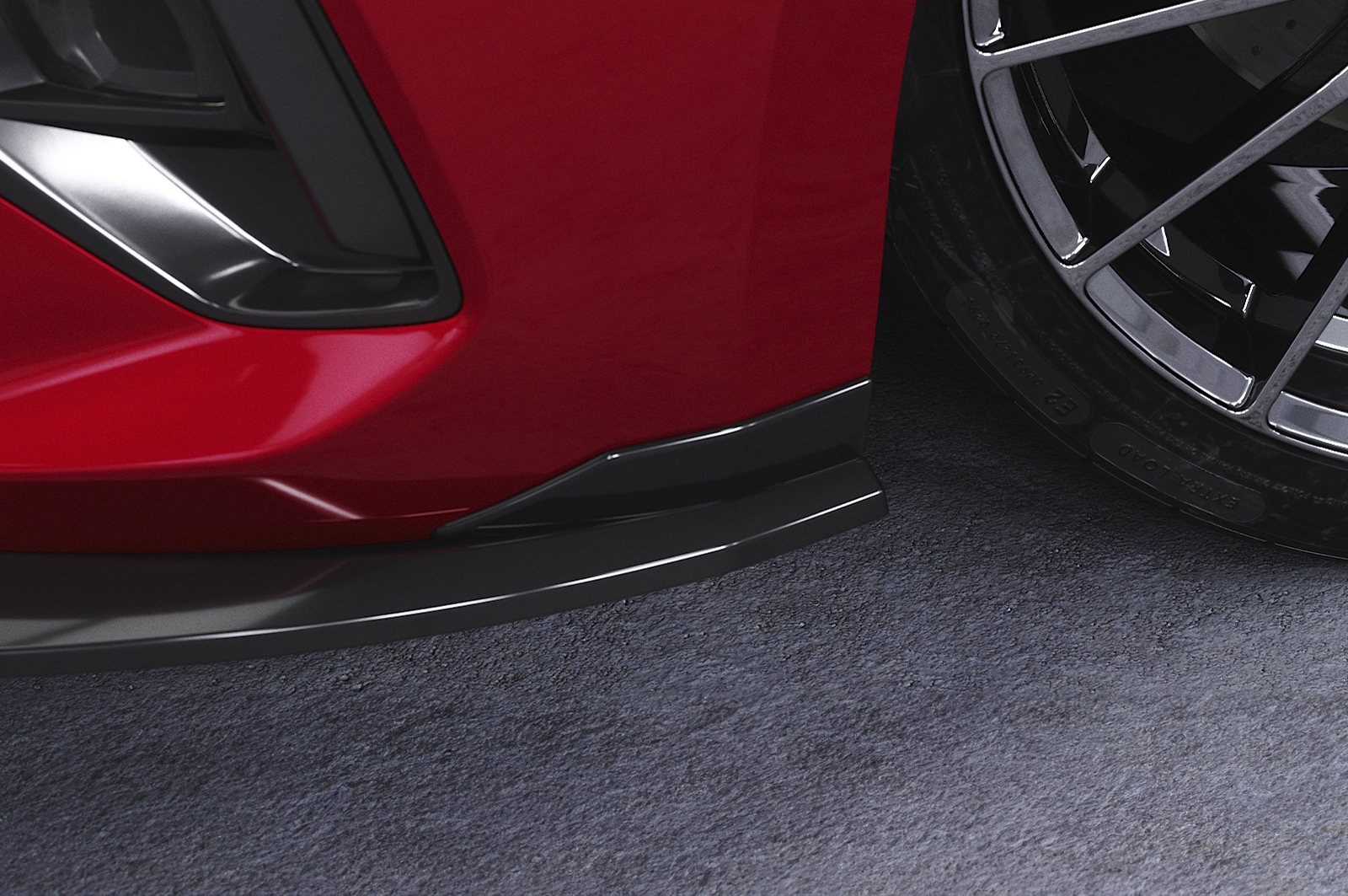 Lame de parechoc avant pour Opel Astra L GS / GSe / Electric et Ultimate Paket (depuis 2022) - Fabriqué en ABS (6 finitions au choix)