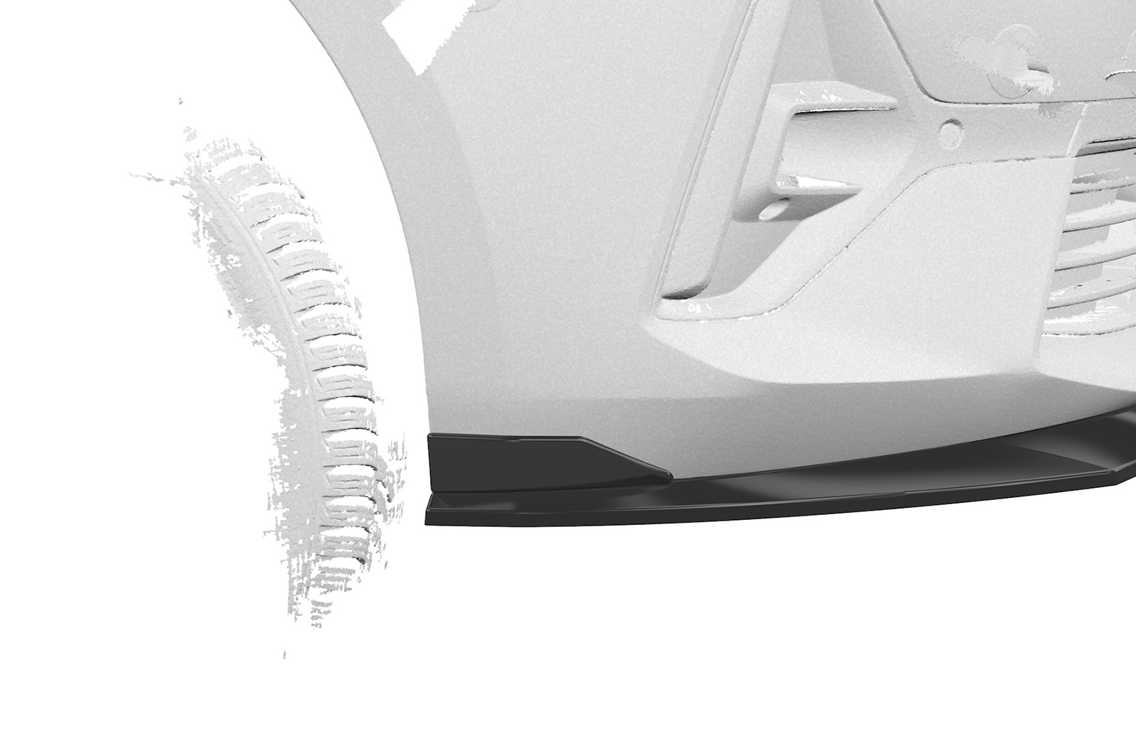 Lame de parechoc avant pour Opel Astra L GS / GSe / Electric et Ultimate Paket (depuis 2022) - Fabriqué en ABS (6 finitions au choix)