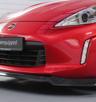 Lame de parechoc avant pour Nissan 370Z (Z34) toutes carrosseries (2013-2020) - Fabriqué en ABS (6 finitions au choix)