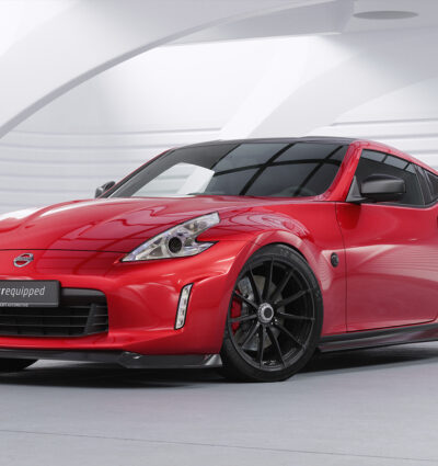 Lame de parechoc avant pour Nissan 370Z (Z34) toutes carrosseries (2013-2020) - Fabriqué en ABS (6 finitions au choix)