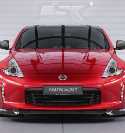 Lame de parechoc avant pour Nissan 370Z (Z34) toutes carrosseries (2013-2020) - Fabriqué en ABS (6 finitions au choix)