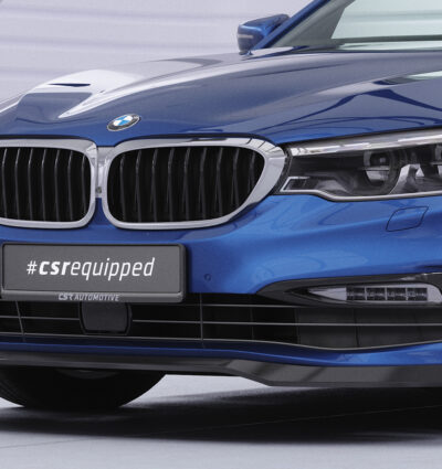 Lame de parechoc avant pour BMW Série 5 G30 / G31 finition de basebreake et Luxury Line (2017-06/2020) - Fabriqué en ABS (6 finitions au choix)