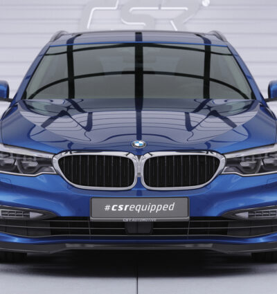 Lame de parechoc avant pour BMW Série 5 G30 / G31 finition de basebreake et Luxury Line (2017-06/2020) - Fabriqué en ABS (6 finitions au choix)