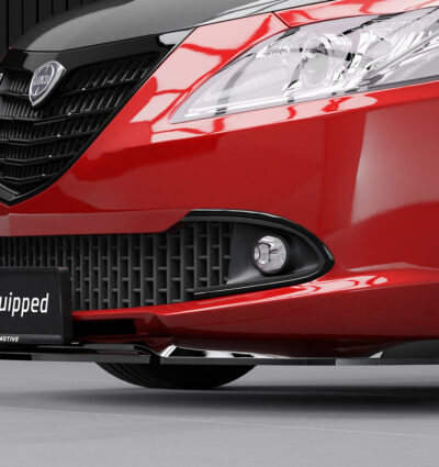 Lame de parechoc avant pour Lancia Ypsilon (846) toutes carrosseries (2011-2017) - Fabriqué en ABS (6 finitions au choix)
