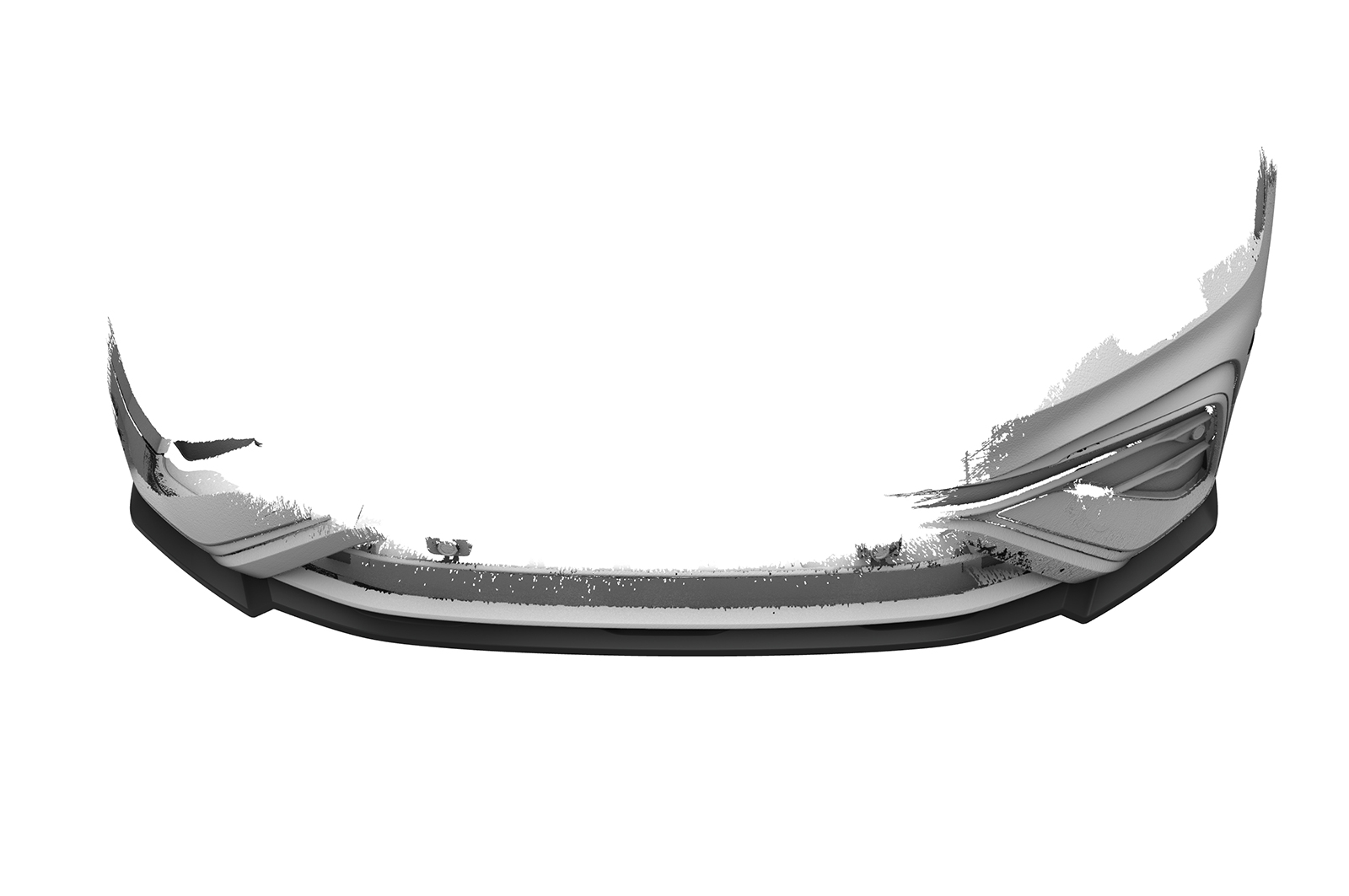 Lame de parechoc avant pour VW Tiguan 2 (Typ AD) Allspace (facelift) - Move / Elegance et Life (depuis 2021) - Fabriqué en ABS (6 finitions au choix)
