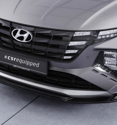 Lame de parechoc avant pour Hyundai Tucson 4 (NX4) N-Line (2020-04/2024) - Fabriqué en ABS (6 finitions au choix)