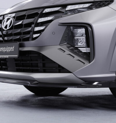Lame de parechoc avant pour Hyundai Tucson 4 (NX4) N-Line (2020-04/2024) - Fabriqué en ABS (6 finitions au choix)
