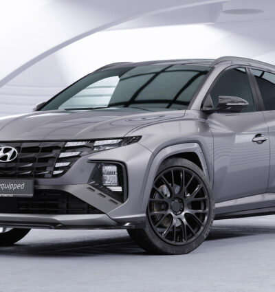 Lame de parechoc avant pour Hyundai Tucson 4 (NX4) N-Line (2020-04/2024) - Fabriqué en ABS (6 finitions au choix)