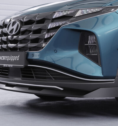 Lame de parechoc avant pour Hyundai Tucson 4 (NX4) toutes carrosseries (depuis 2020) - Fabriqué en ABS (6 finitions au choix)