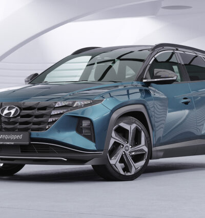Lame de parechoc avant pour Hyundai Tucson 4 (NX4) toutes carrosseries (depuis 2020) - Fabriqué en ABS (6 finitions au choix)