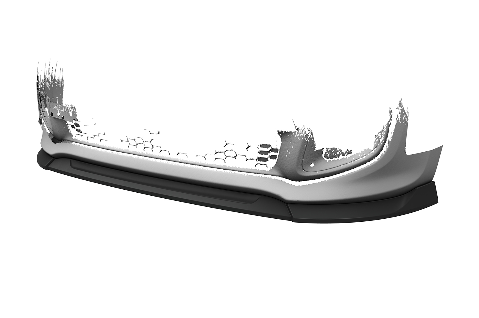 Lame de parechoc avant pour Kia Picanto (TA) Sport (2011-2017) - Fabriqué en ABS (6 finitions au choix)