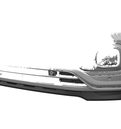 Lame de parechoc avant pour VW T-Cross (Typ C1) R-Line (depuis 2019) - Fabriqué en ABS (6 finitions au choix)