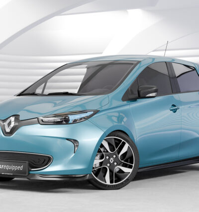 Lame de parechoc avant pour Renault Zoe toutes carrosseries (depuis 2012) - Fabriqué en ABS (6 finitions au choix)