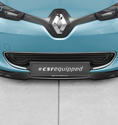 Lame de parechoc avant pour Renault Zoe toutes carrosseries (depuis 2012) - Fabriqué en ABS (6 finitions au choix)
