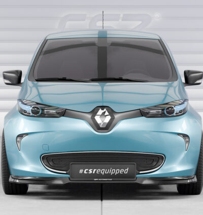 Lame de parechoc avant pour Renault Zoe toutes carrosseries (depuis 2012) - Fabriqué en ABS (6 finitions au choix)