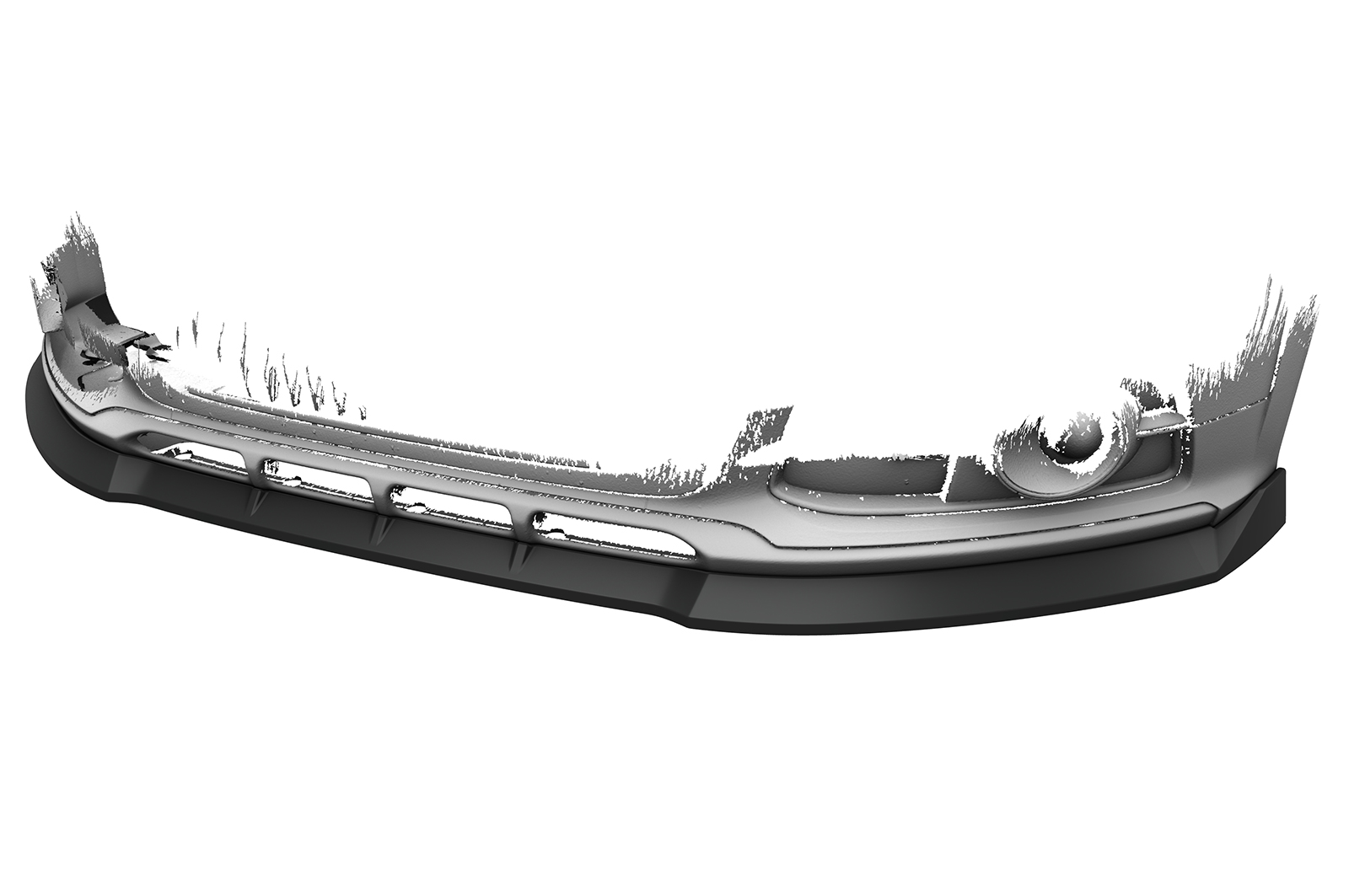 Lame de parechoc avant pour Audi A6 C7 (Typ 4G) Avant Allroad (2012-2018) - Fabriqué en ABS (6 finitions au choix)