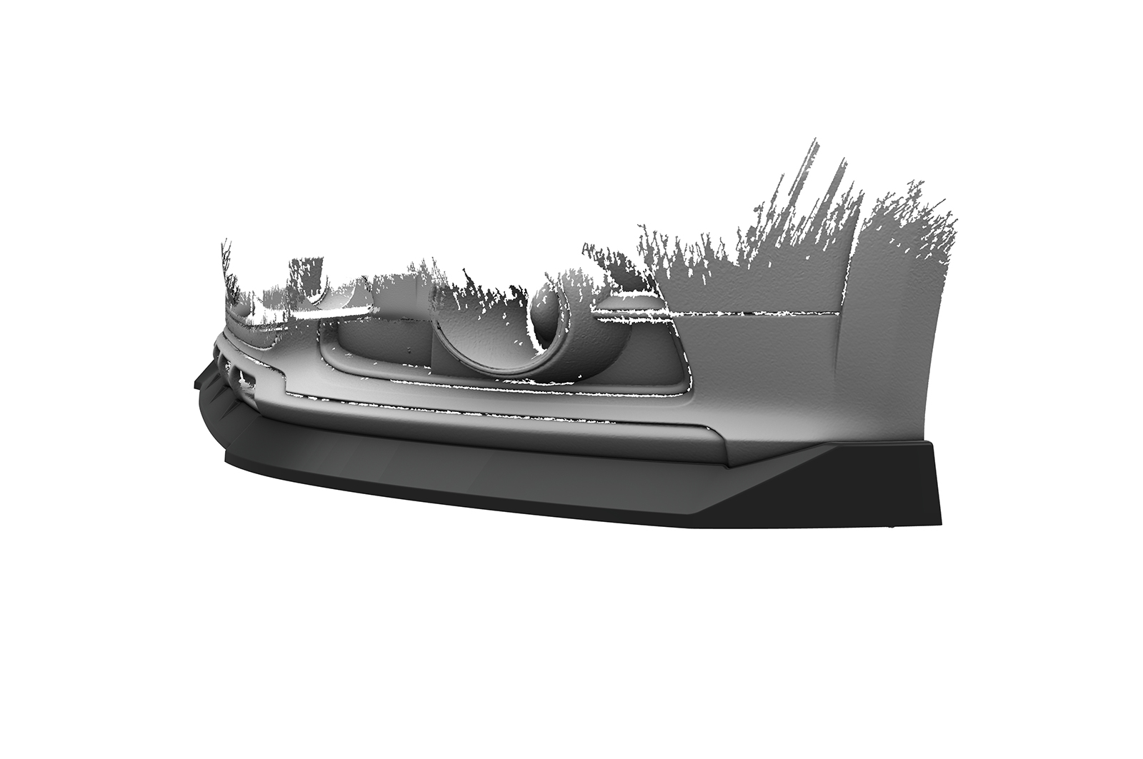 Lame de parechoc avant pour Audi A6 C7 (Typ 4G) Avant Allroad (2012-2018) - Fabriqué en ABS (6 finitions au choix)