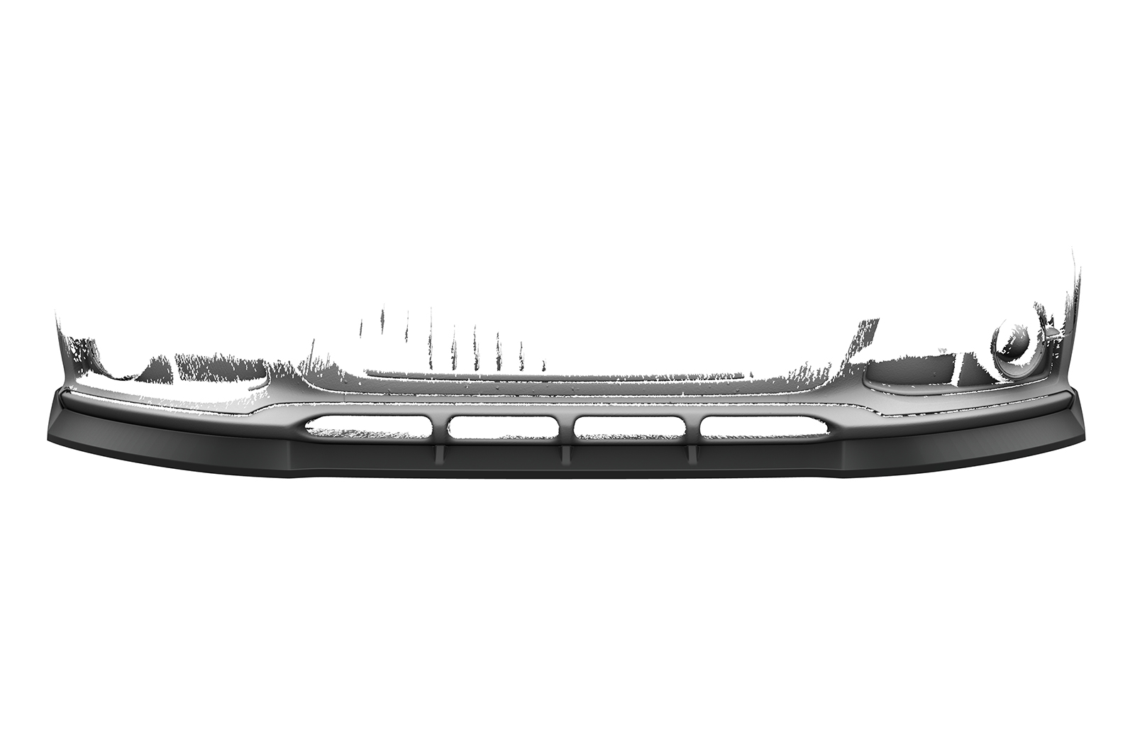 Lame de parechoc avant pour Audi A6 C7 (Typ 4G) Avant Allroad (2012-2018) - Fabriqué en ABS (6 finitions au choix)