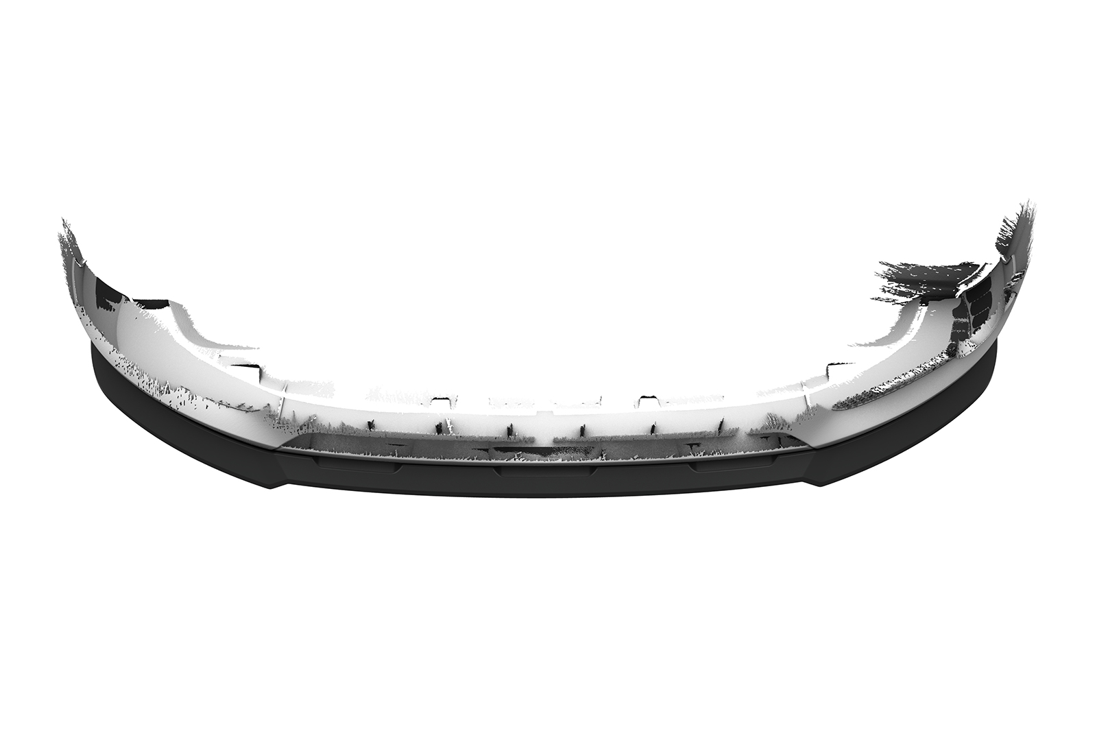 Lame de parechoc avant pour Audi Q3 (8U) toutes carrosseries (2011-2014) - Fabriqué en ABS (6 finitions au choix)
