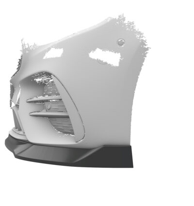 Lame de parechoc avant pour Mercedes-Benz Classe E W213 / S213 AMG-Line (MOPF) (depuis 2020) - Fabriqué en ABS (6 finitions au choix)