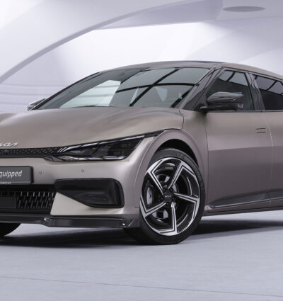 Lame de parechoc avant pour Kia EV6 GT / GT-Line (depuis 2021) - Fabriqué en ABS (6 finitions au choix)