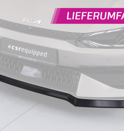 Lame de parechoc avant pour Kia EV6 GT / GT-Line (depuis 2021) - Fabriqué en ABS (6 finitions au choix)