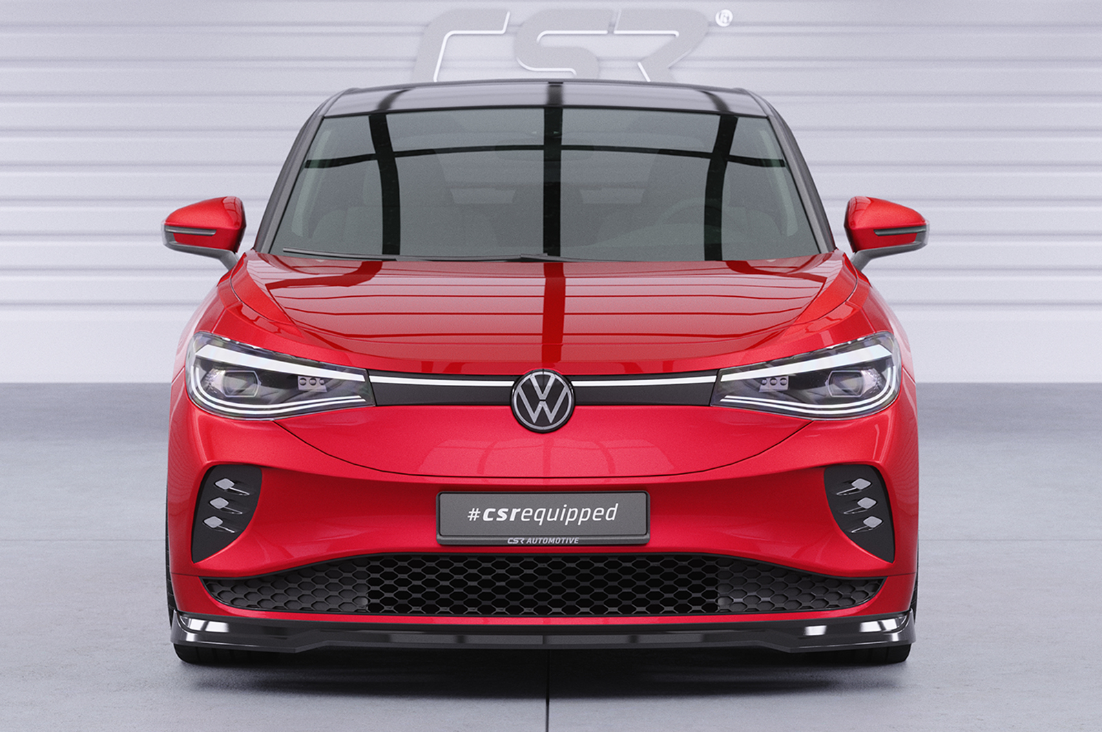 Lame de parechoc avant pour VW ID.5 GTX (depuis 2021) - Fabriqué en ABS (6 finitions au choix)