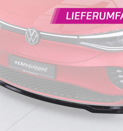 Lame de parechoc avant pour VW ID.5 GTX (depuis 2021) - Fabriqué en ABS (6 finitions au choix)