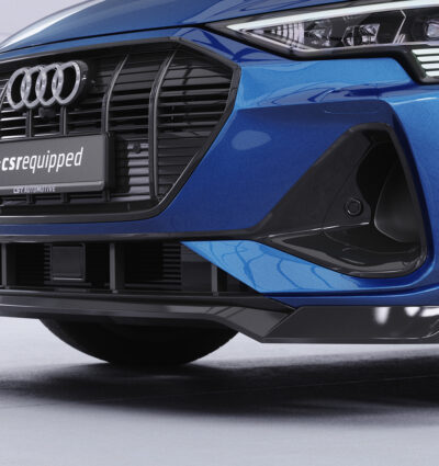 Lame de parechoc avant pour Audi e-tron GE toutes carrosseries (2018-2022) - Fabriqué en ABS (6 finitions au choix)