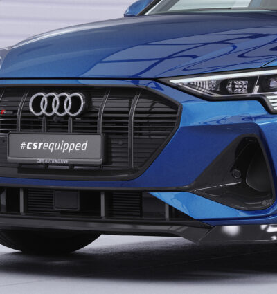 Lame de parechoc avant pour Audi e-tron GE toutes carrosseries (2018-2022) - Fabriqué en ABS (6 finitions au choix)