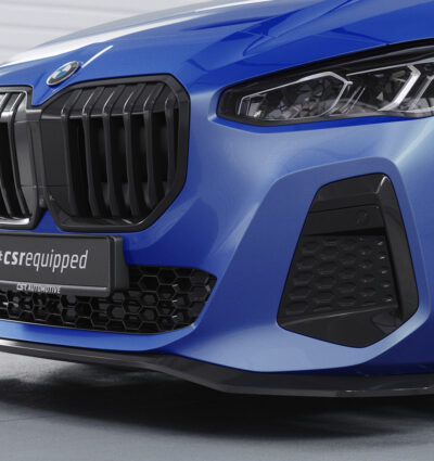 Lame de parechoc avant pour BMW Série 2 U06 Active Tourer avec Pack M (depuis 2021) - Fabriqué en ABS (6 finitions au choix)