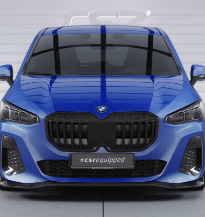 Lame de parechoc avant pour BMW Série 2 U06 Active Tourer avec Pack M (depuis 2021) - Fabriqué en ABS (6 finitions au choix)