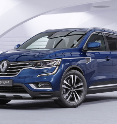 Lame de parechoc avant pour Renault Koleos (2. Generation) toutes carrosseries (facelift) (depuis 2019) - Fabriqué en ABS (6 finitions au choix)