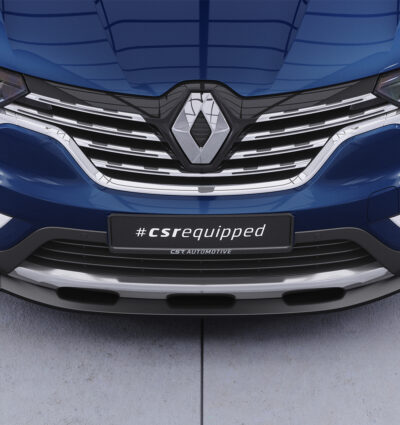 Lame de parechoc avant pour Renault Koleos (2. Generation) toutes carrosseries (facelift) (depuis 2019) - Fabriqué en ABS (6 finitions au choix)