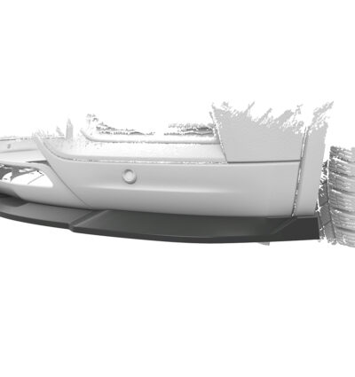 Lame de parechoc avant pour Renault Koleos (2. Generation) toutes carrosseries (facelift) (depuis 2019) - Fabriqué en ABS (6 finitions au choix)