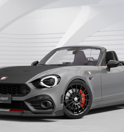 Lame de parechoc avant pour Fiat Abarth 124 Spider (09/2016-11/2019) - Fabriqué en ABS (6 finitions au choix)