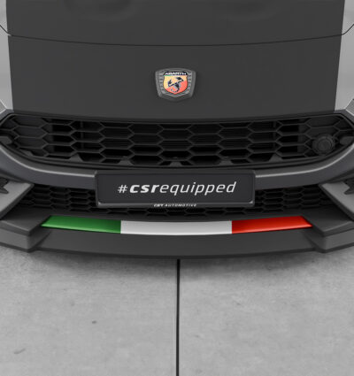 Lame de parechoc avant pour Fiat Abarth 124 Spider (09/2016-11/2019) - Fabriqué en ABS (6 finitions au choix)