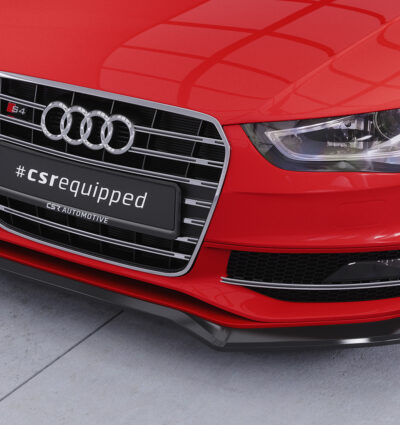 Lame de parechoc avant pour Audi S4 B8 (Typ 8K) toutes carrosseries (2012-2015) - Fabriqué en ABS (6 finitions au choix)