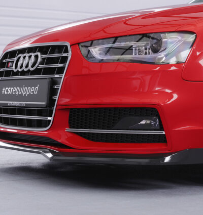 Lame de parechoc avant pour Audi S4 B8 (Typ 8K) toutes carrosseries (2012-2015) - Fabriqué en ABS (6 finitions au choix)