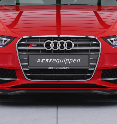 Lame de parechoc avant pour Audi S4 B8 (Typ 8K) toutes carrosseries (2012-2015) - Fabriqué en ABS (6 finitions au choix)