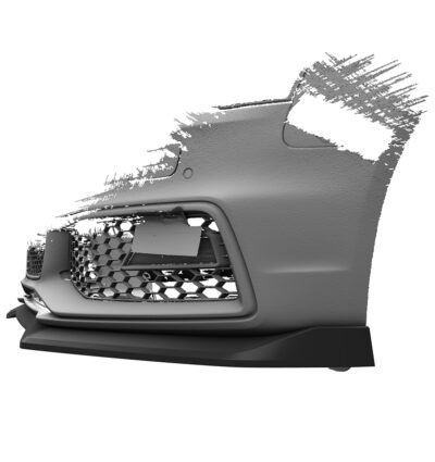 Lame de parechoc avant pour Audi S4 B8 (Typ 8K) toutes carrosseries (2012-2015) - Fabriqué en ABS (6 finitions au choix)