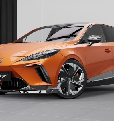Lame de parechoc avant pour MG Mulan / 4 toutes carrosseries (depuis 2022) - Fabriqué en ABS (6 finitions au choix)