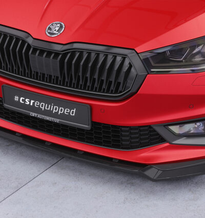 Lame de parechoc avant pour Skoda Fabia 4 Monte Carlo (depuis 2021) - Fabriqué en ABS (6 finitions au choix)