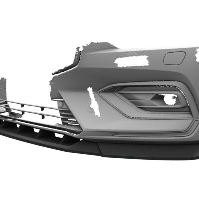 Lame de parechoc avant pour Volvo S60 (3. Gen) / V60 (2. Gen) toutes carrosseries (depuis 2018) - Fabriqué en ABS (6 finitions au choix)