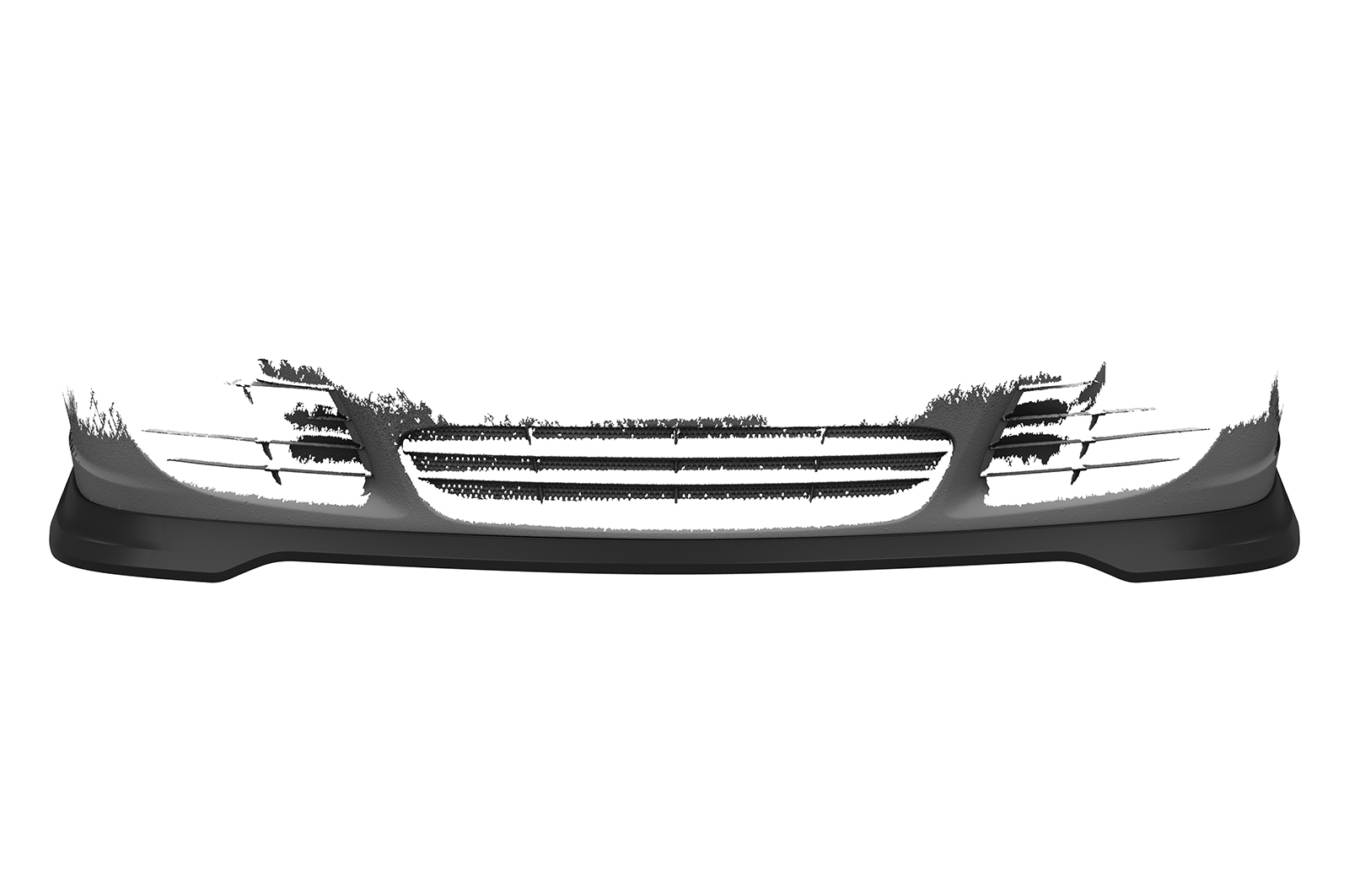 Lame de parechoc avant pour Porsche 911 / 996 Carrera 4S / Turbo / Turbo S (facelift) (2002-2006) - Fabriqué en ABS (6 finitions au choix)