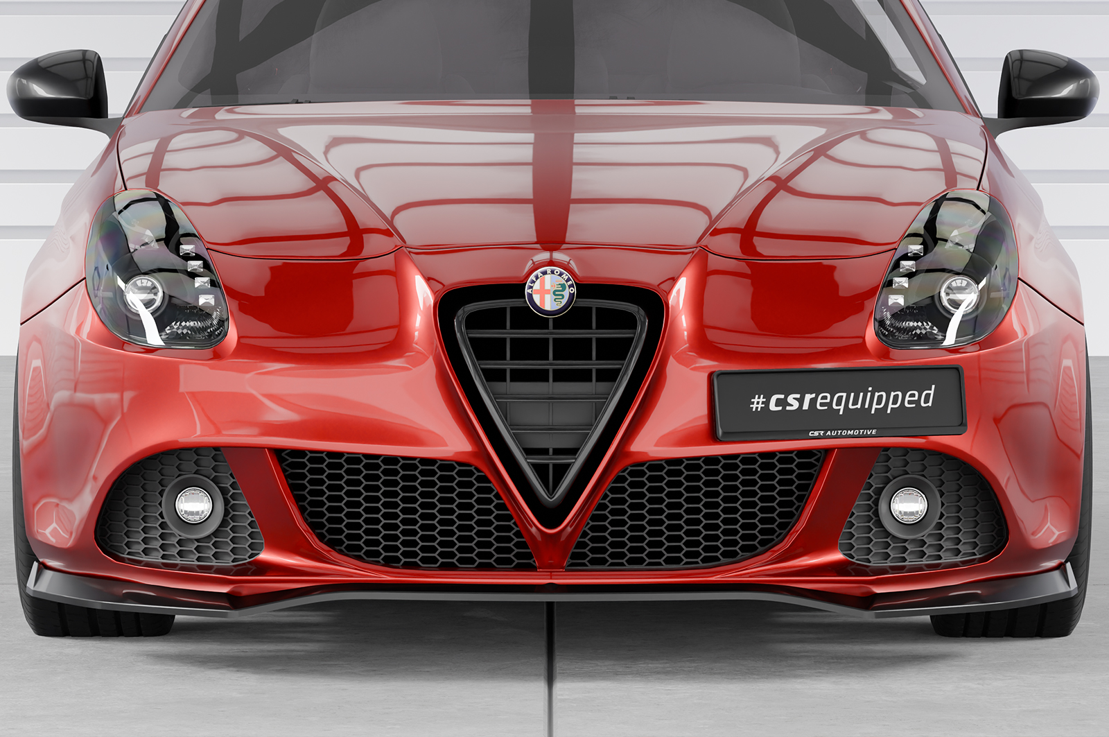 Lame de parechoc avant pour Alfa Romeo Giulietta (Typ 940) toutes carrosseries (2010-2020) - Fabriqué en ABS (6 finitions au choix)