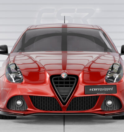 Lame de parechoc avant pour Alfa Romeo Giulietta (Typ 940) toutes carrosseries (2010-2020) - Fabriqué en ABS (6 finitions au choix)