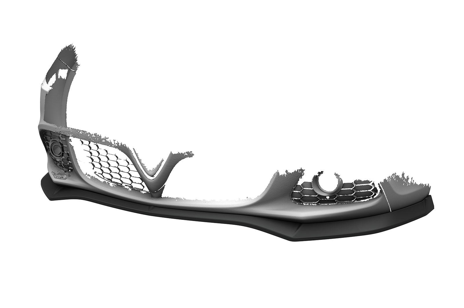 Lame de parechoc avant pour Alfa Romeo Giulietta (Typ 940) toutes carrosseries (2010-2020) - Fabriqué en ABS (6 finitions au choix)