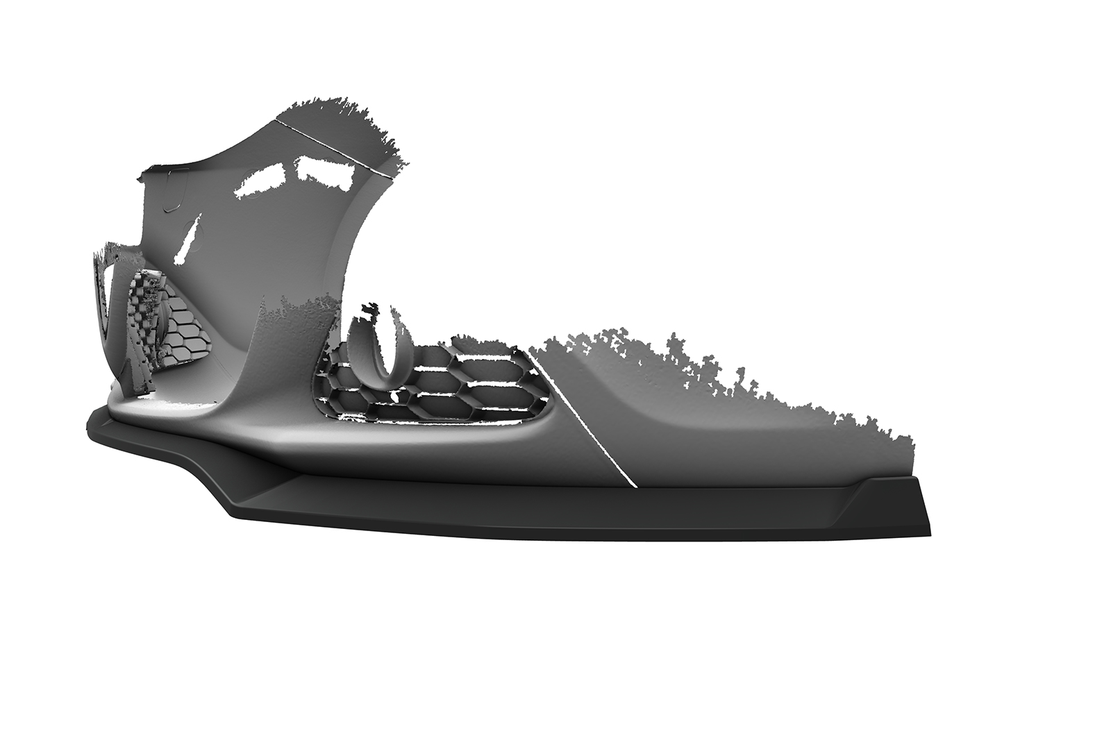 Lame de parechoc avant pour Alfa Romeo Giulietta (Typ 940) toutes carrosseries (2010-2020) - Fabriqué en ABS (6 finitions au choix)